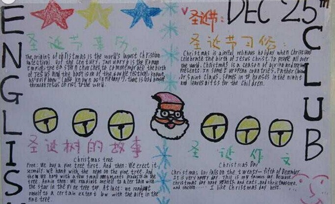 圣诞节手抄报图片（4）