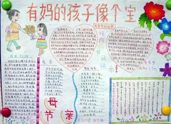 母亲节手抄报图片（1）