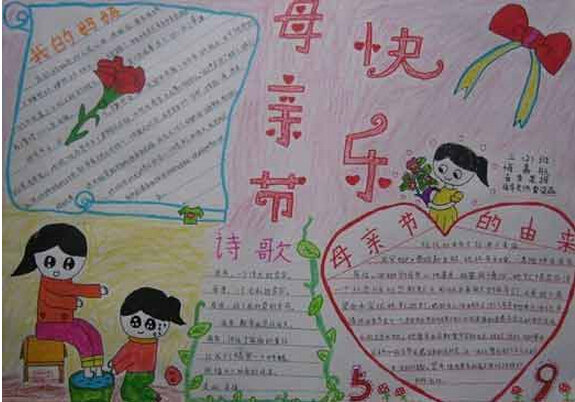 母亲节手抄报内容（5）