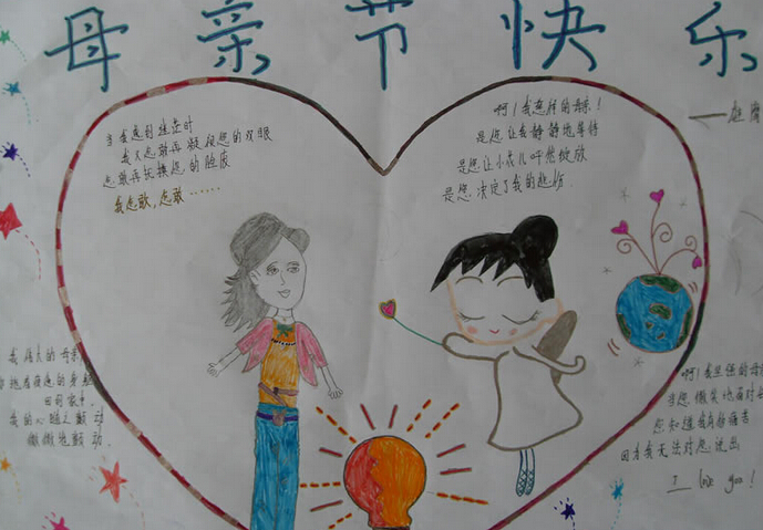 母亲节手抄报图片（7）