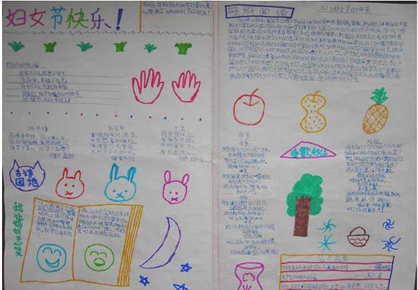 妇女节手抄报图片（1）