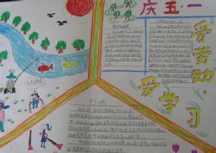 劳动节手抄报版面设计（6）