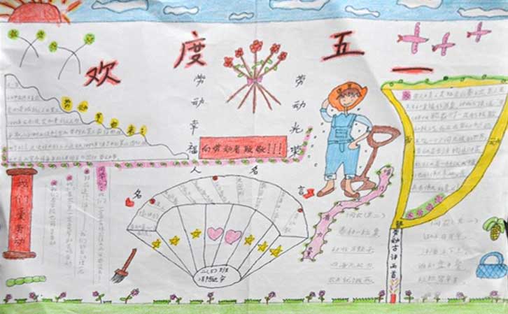 劳动节手抄报图片（7）