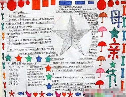 母亲节手抄报图片（2）