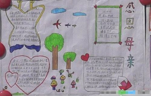 母亲节手抄报图片（8）