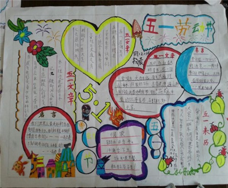 劳动节手抄报图片（6）