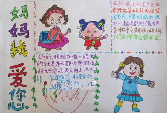 母亲节手抄报图片（2）