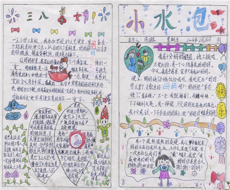 妇女节手抄报图片（6）