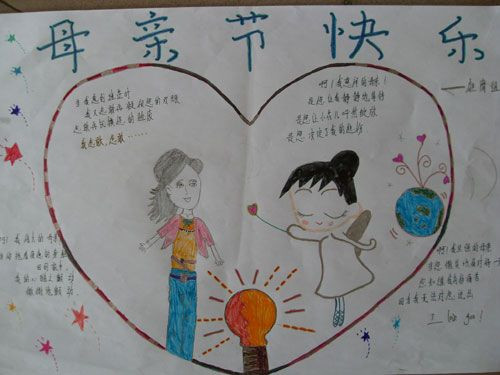 母亲节手抄报图片（10）
