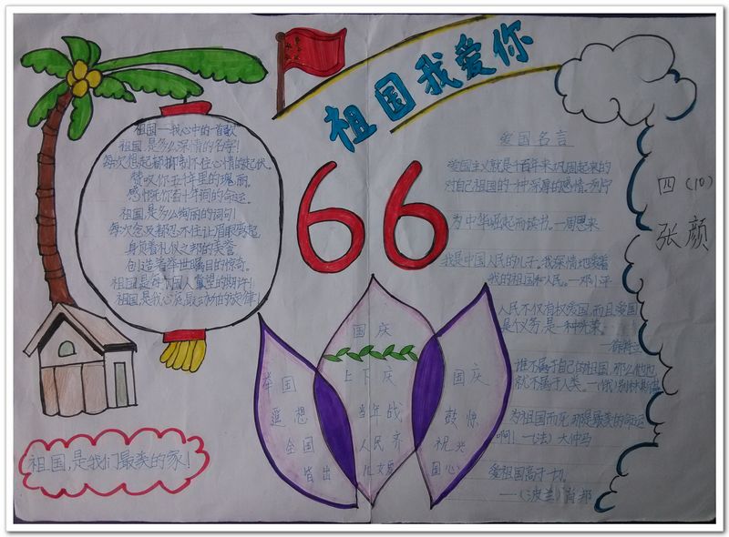 国庆手抄报图片大全