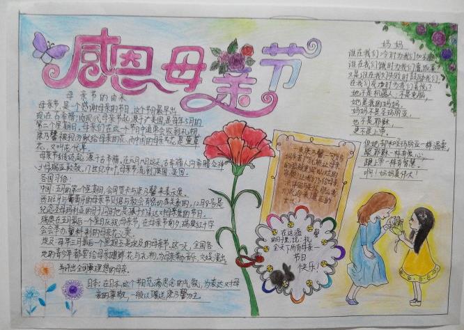 母亲节手抄报图片（3）