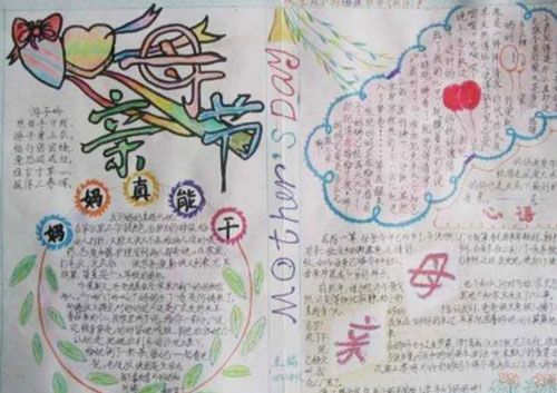 母亲节手抄报图片（11）