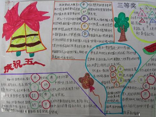 欢度劳动节手抄报图片（5）