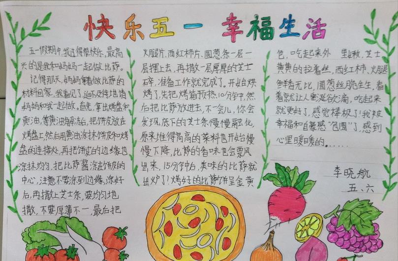 劳动节手抄报图片（2）