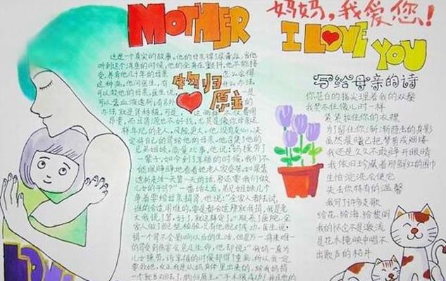 母亲节手抄报图片（2）