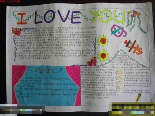 母亲节手抄报图片（7）