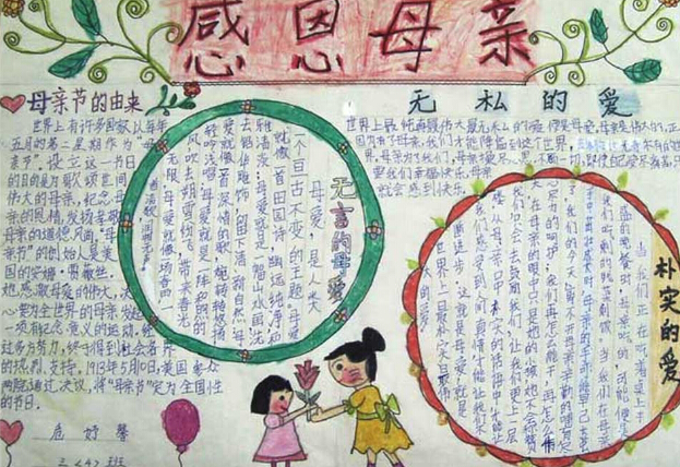 母亲节手抄报内容（4）