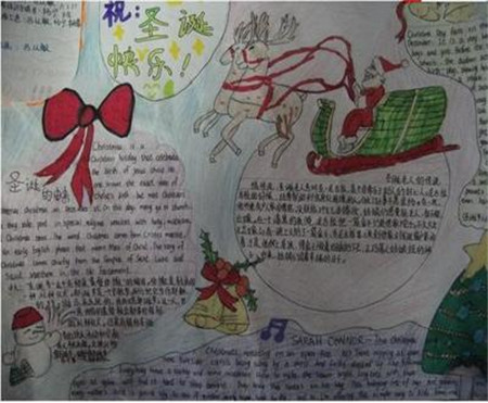 圣诞节手抄报图片（1）