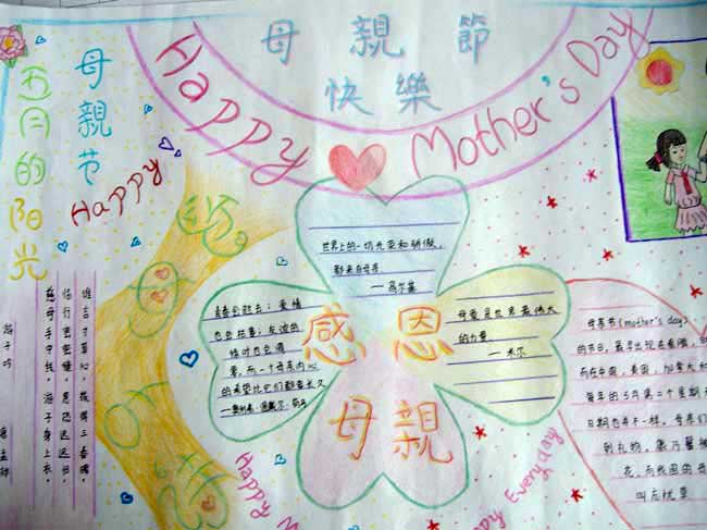 母亲节手抄报图片（2）