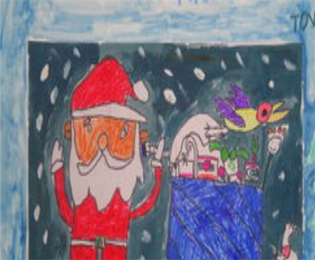 四年级圣诞节手抄报（3）