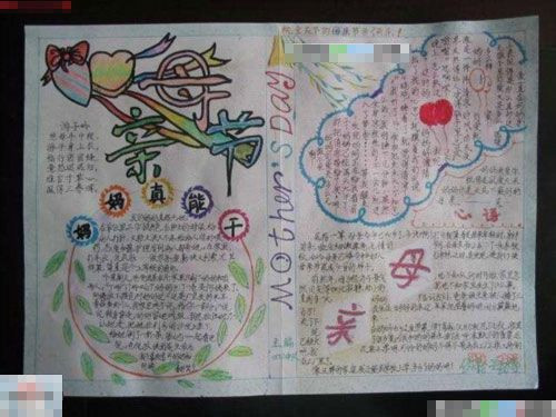 母亲节手抄报图片（1）