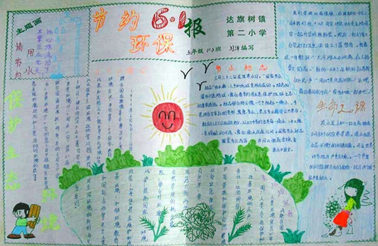 儿童节手抄报图片（1）