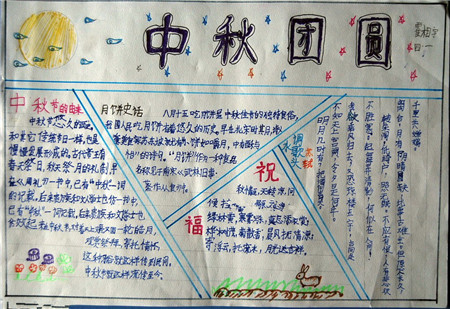 中秋节手抄报图片（2）