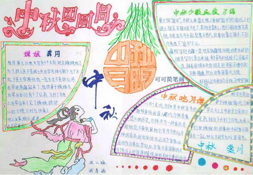 中秋节手抄报资料（3）