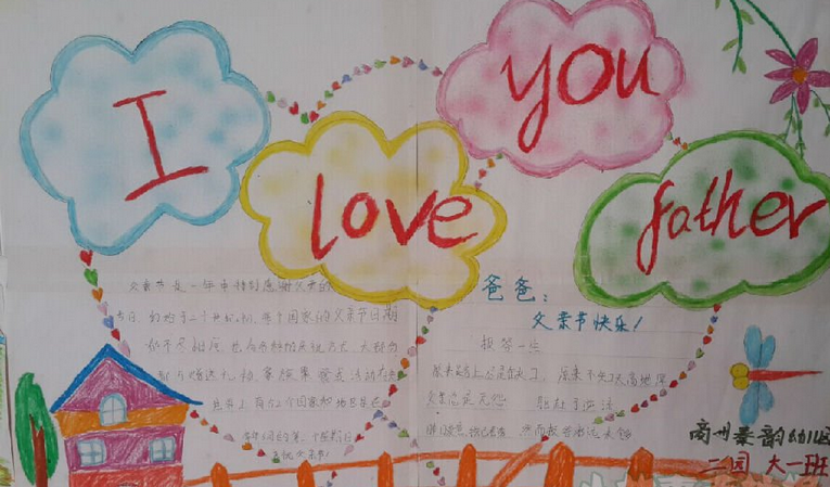父亲节手抄报资料（4）