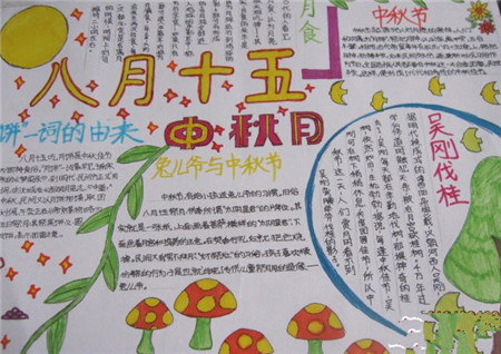中秋佳节手抄报图片（2）