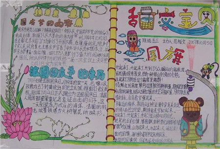 国庆节手抄报图片（5）