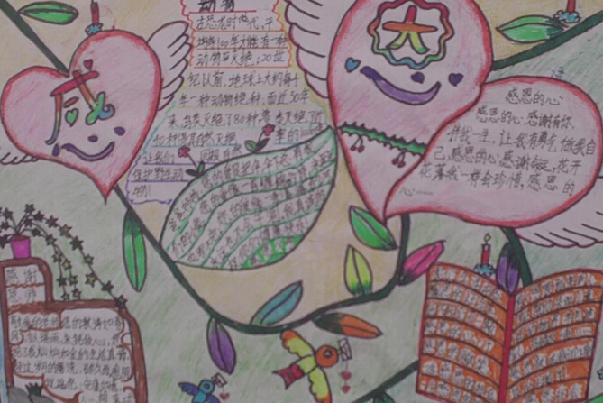 感恩父亲节手抄报（7）