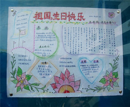 国庆节手抄报（2）