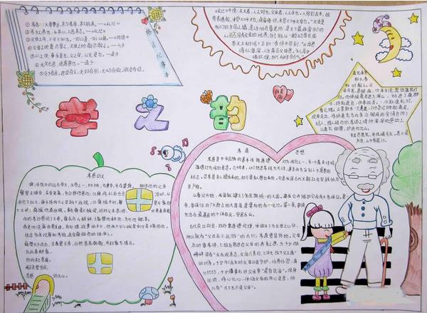 父亲节手抄报图片（3）