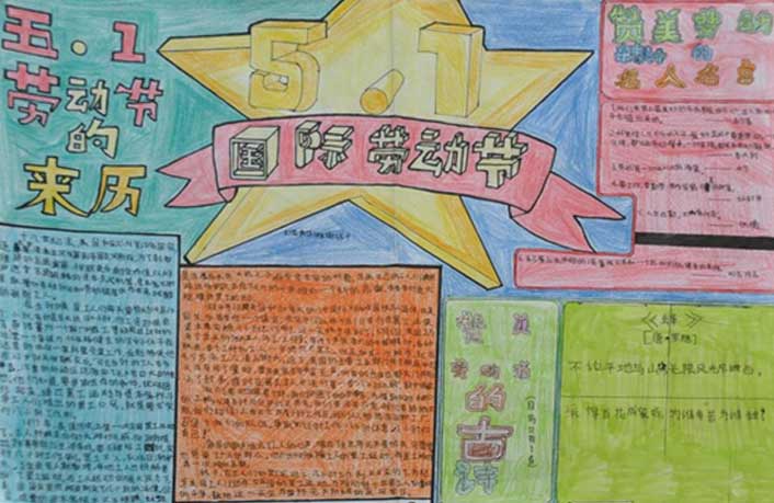 劳动节手抄报内容（1）