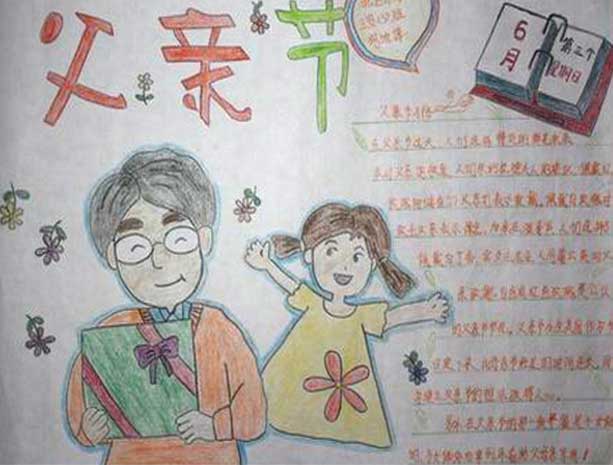 父亲节手抄报资料（2）