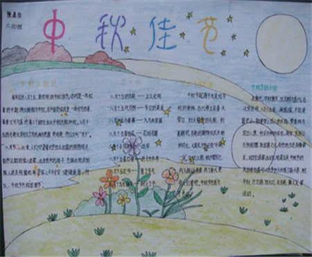 中秋节手抄报图片（7）