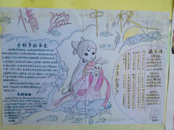 中秋节手抄报图片（7）