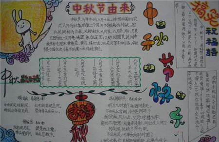 中秋节手抄报资料（2）