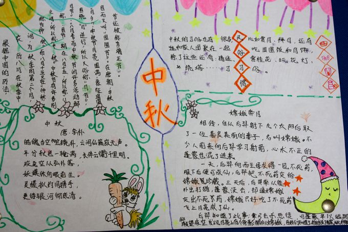 中秋节手抄报图片（5）