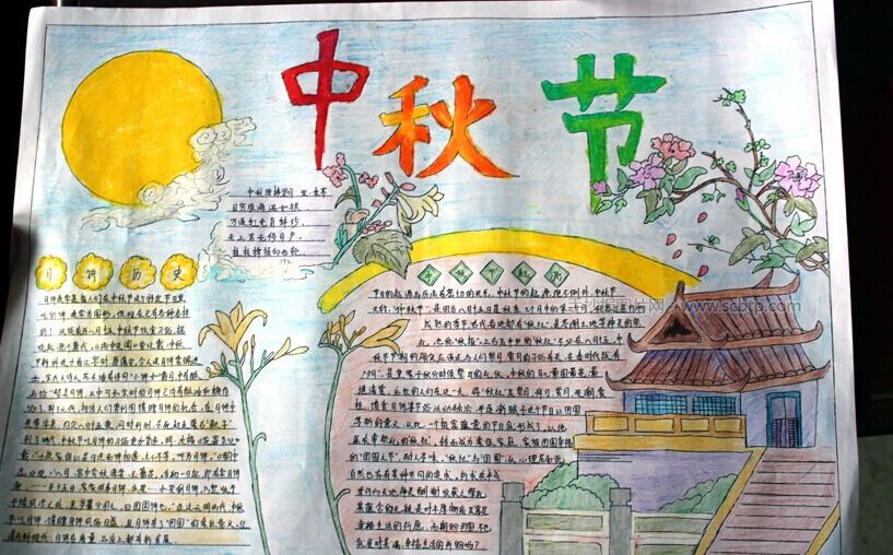 中秋节手抄报内容（8）