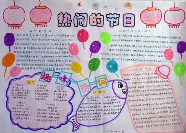 元宵节手抄报图片（5）